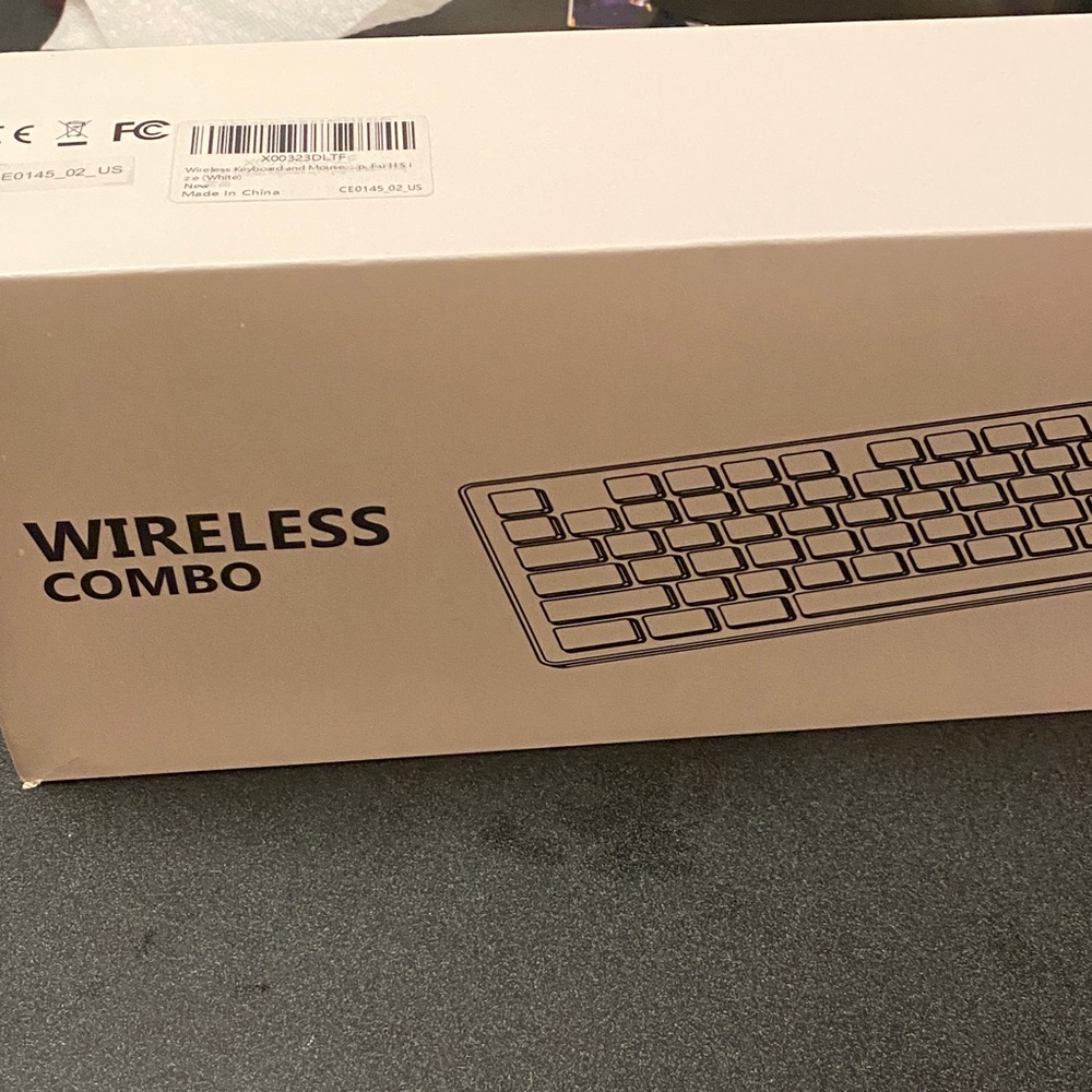 Source Unknown Wireless Combo Keyboard - Black
